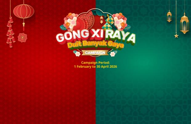 Gong Xi Raya, Duit Banyak Gaya Campaign 